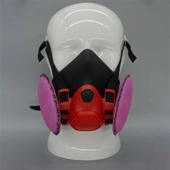Regulējams pussejas respirators